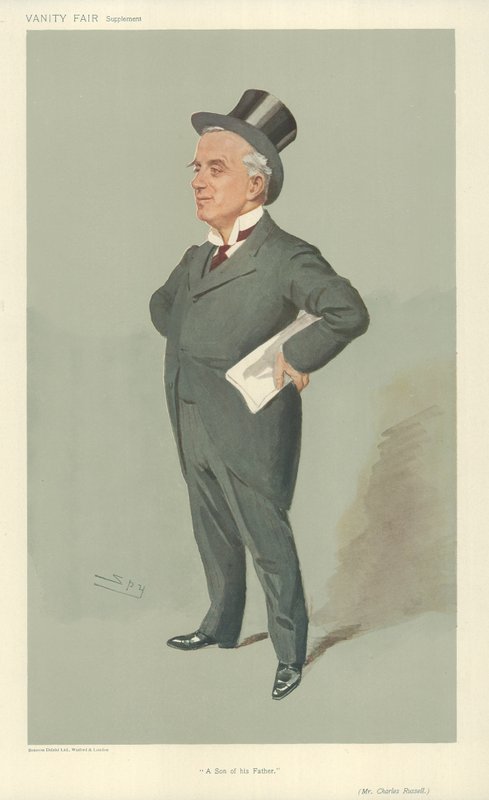 Ctihodný pan Charles Russell od Leslie Matthew Ward