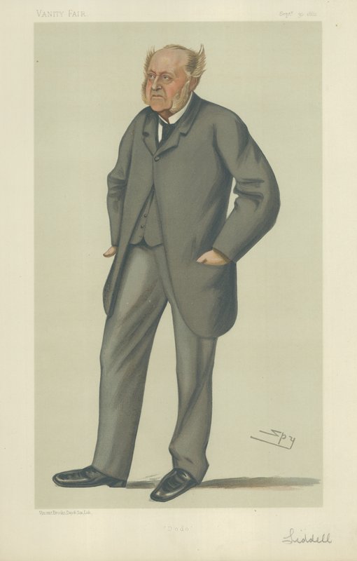 Ctihodný sir Adolphus Frederick Octavius Liddell od Leslie Matthew Ward