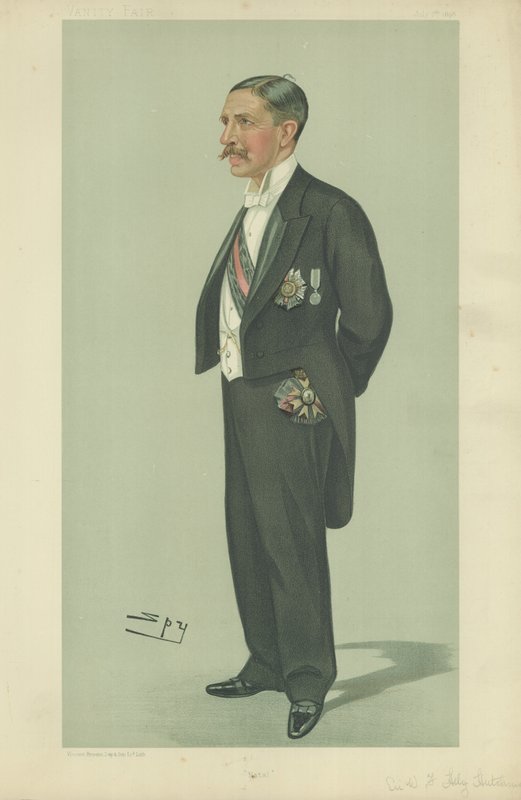 Umístění Hon Sir Walter Francis-Hutchinson od Leslie Matthew Ward