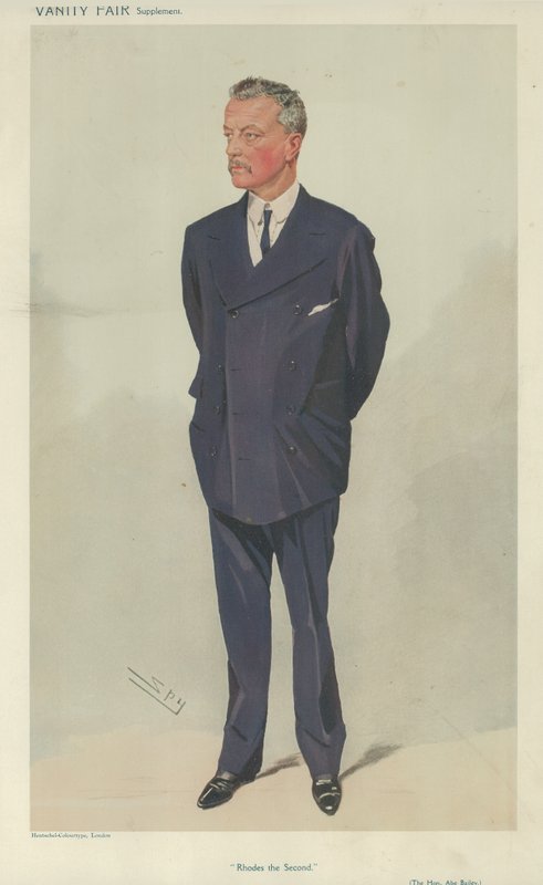 Ctihodný Abe Bailey od Leslie Matthew Ward