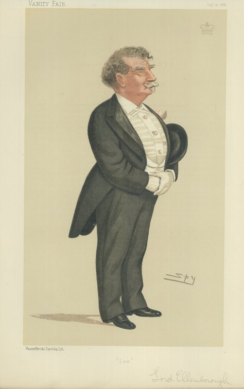 Lord Ellenborough od Leslie Matthew Ward