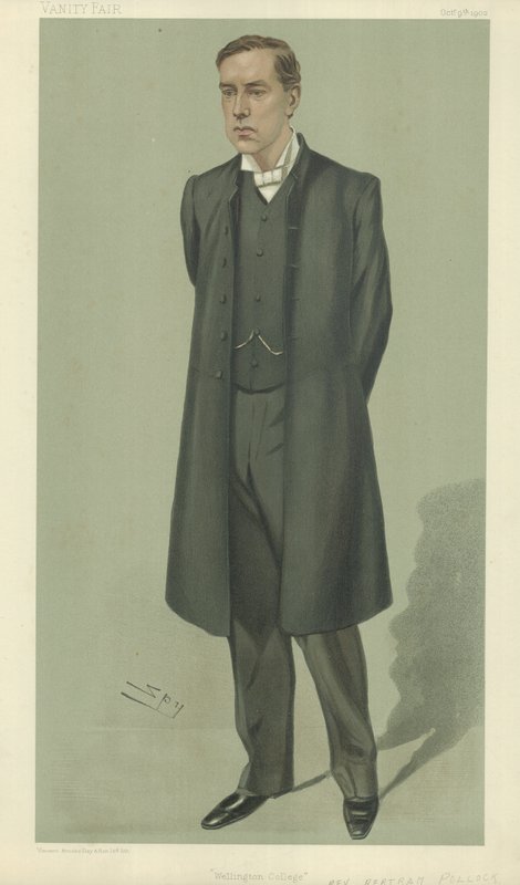 Rev Bertram Pollock (barevné lito) od Leslie Matthew Ward