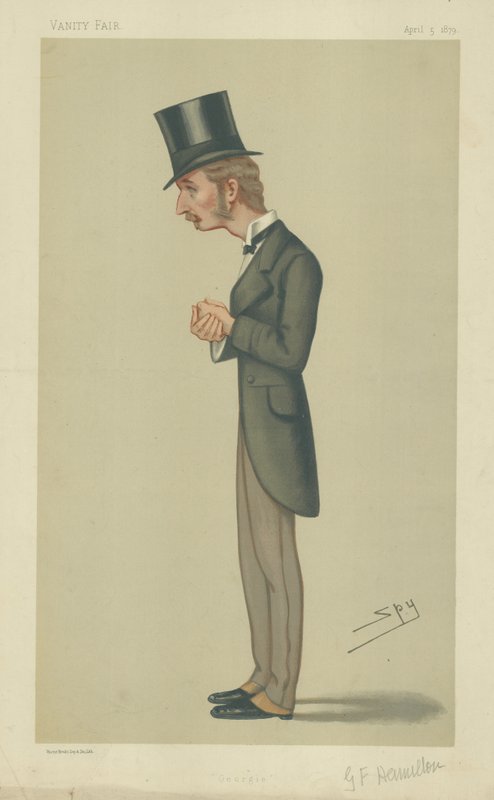 Pravý čest lord George Francis Hamilton od Leslie Matthew Ward