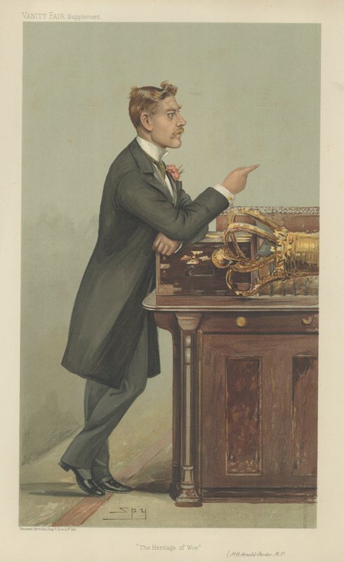 Správný ctihodný Hugh Oakeley Arnold-Foster od Leslie Matthew Ward