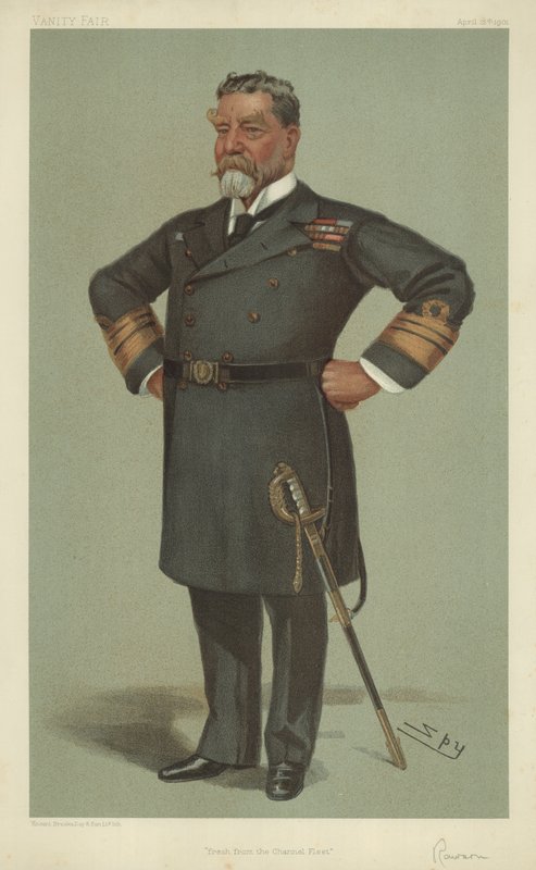 Viceadmirál Sir Henry Holdsworth Rawson od Leslie Matthew Ward