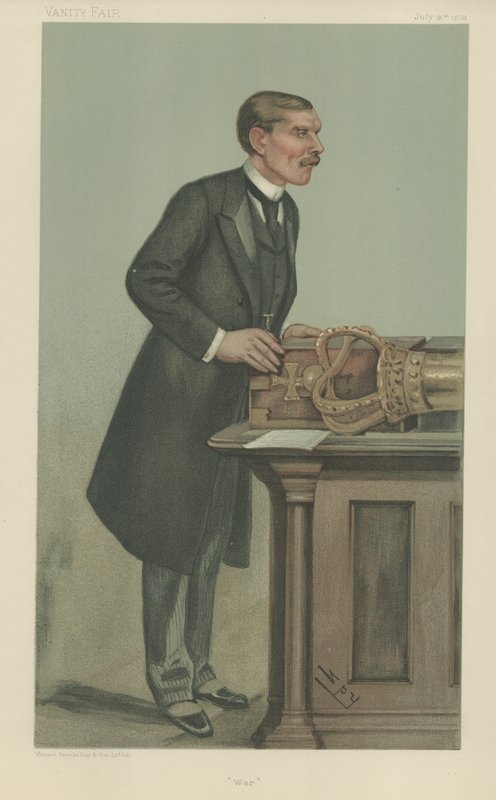 William St John Broderick, ministr zahraničí pro válku od Leslie Matthew Ward