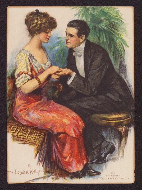 Jeho budoucnost (barevná litografie) od Lester Ralph