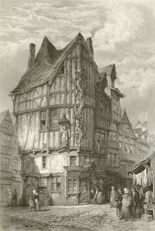 Dům stromu Jesse, Joigny od Lewis John Wood