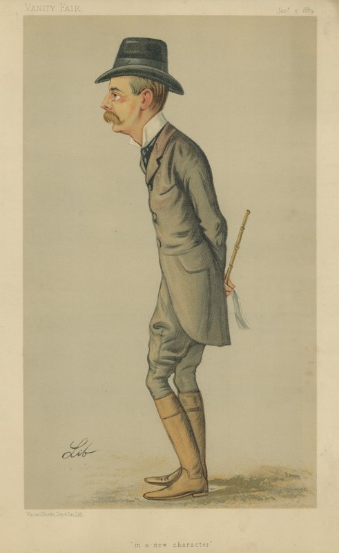 Ctihodný lord R. H. Spencer-Churchill od Liborio Prosperi