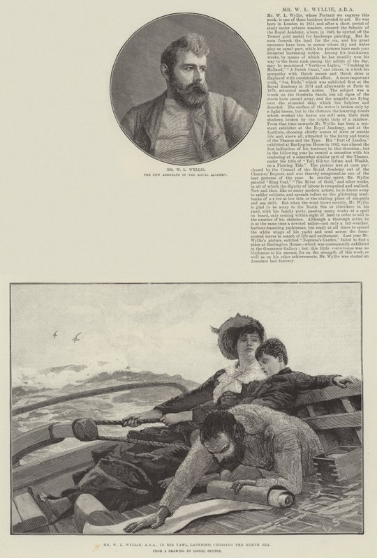 Pan W L Wyllie od Lionel Percy Smythe