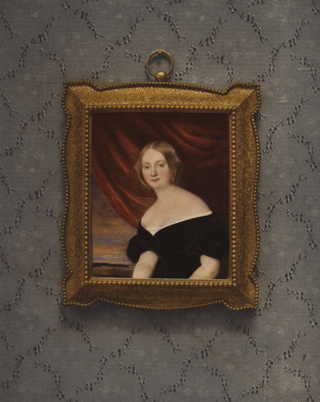 Portrét paní Bouclierové, 1840 od Lizinska Aimee Zoe de Mirbel