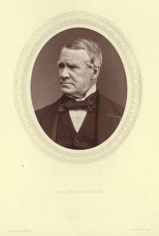 Portrét sira Johna Hawkshawa od Lock and Whitfield