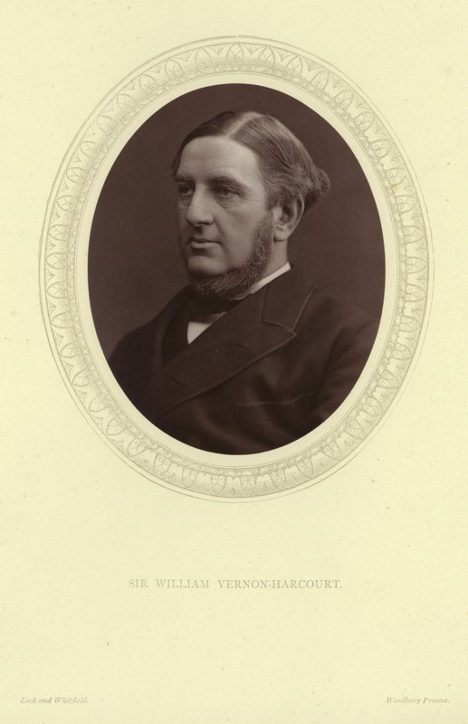 Portrét sira Williama Vernona Harcourta od Lock and Whitfield