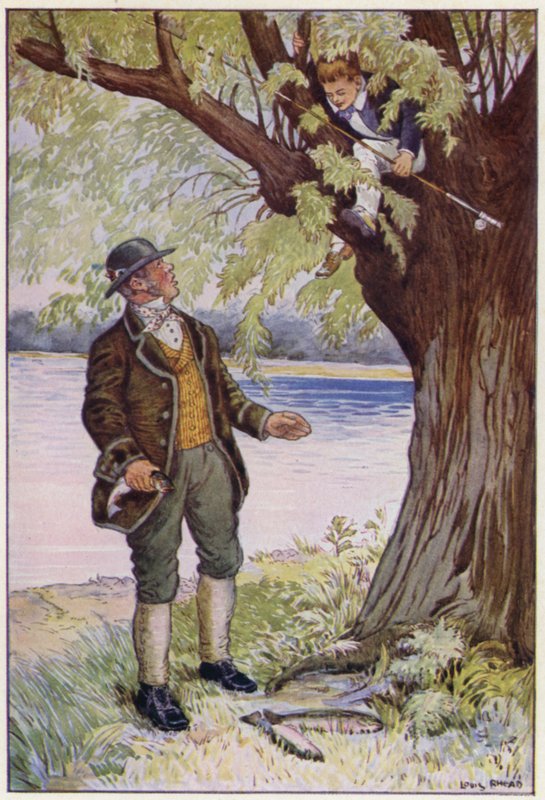 Ilustrace pro školní dny Toma Browna od Louis John Rhead