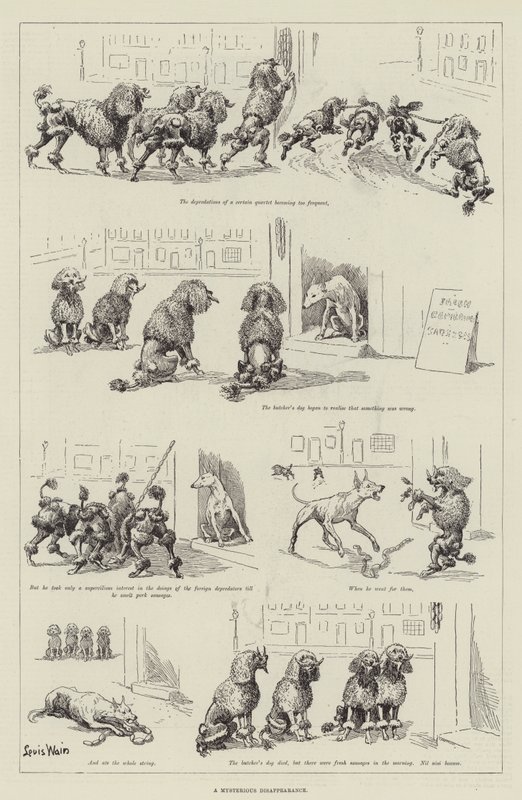 Záhadné zmizení od Louis Wain