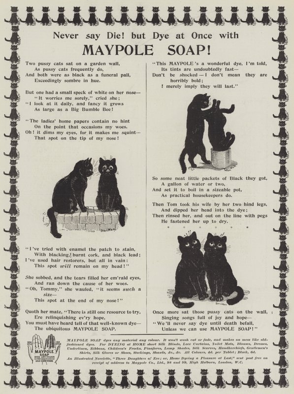 Reklama, Májové mýdlo od Louis Wain