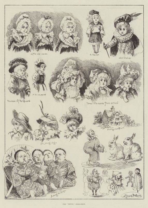 The Truth Doll-Show od Louis Wain