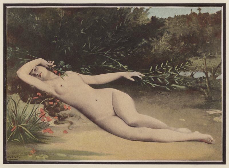 Terentia, manželka římského státníka Marcuse Tullia Cicera (barva litho) od Louis Braun