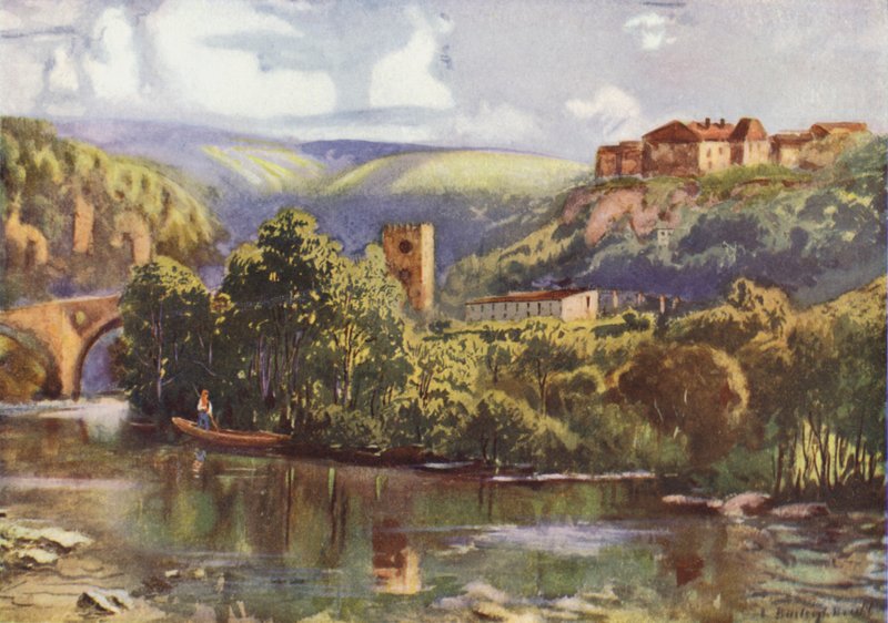 Na řece Tagus, Toledo od Louis Burleigh Bruhl