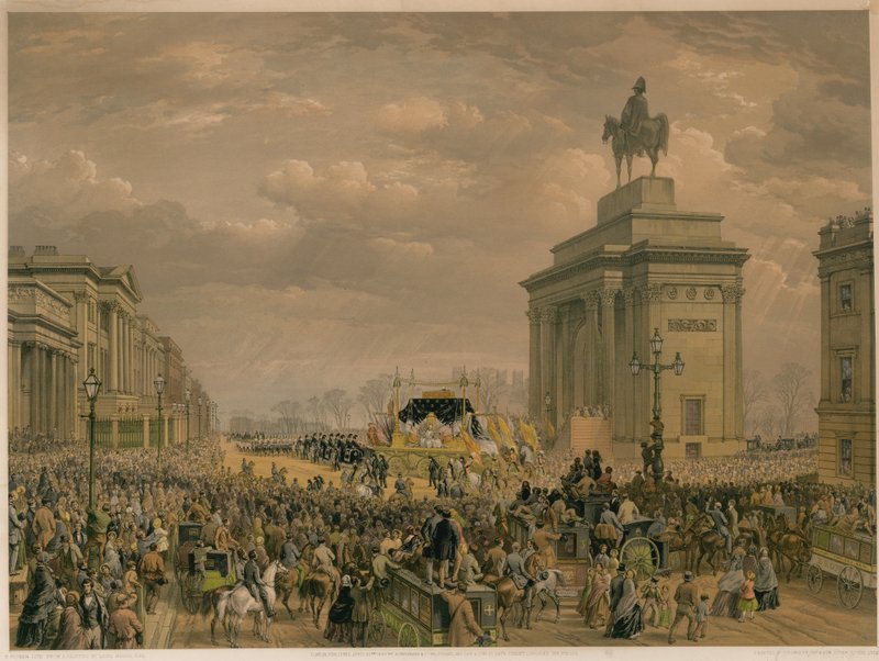Pohřeb vévody z Wellingtonu od Louis Haghe