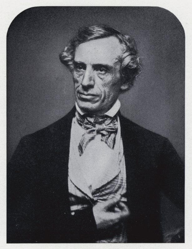 Samuel Finley Breese Morse, inženýr (č/b foto) od Louis Jacques Mande Daguerre