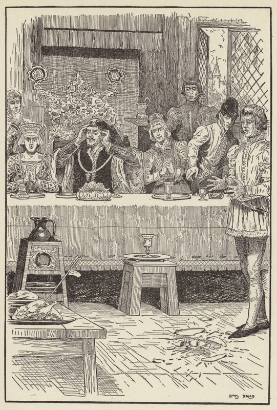 Otevřeným oknem prosvištěl šíp od Louis John Rhead