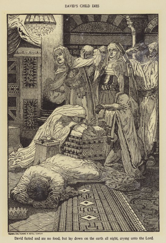 Davidovo dítě umírá od Louis John Rhead