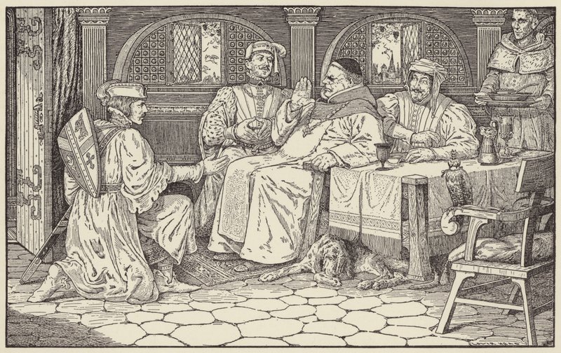 Přicházím se k tobě modlit, abys mi dal trochu času milosti od Louis John Rhead