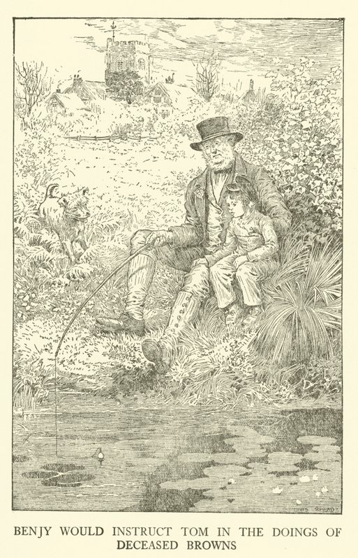 Ilustrace pro Tom Brown’s School-Days (rytina) od Louis John Rhead