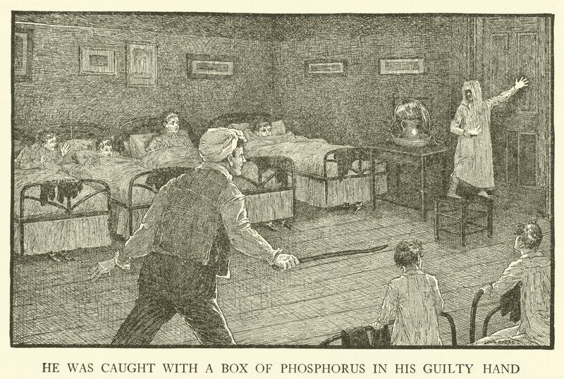 Ilustrace pro Tom Brown’s School-Days (rytina) od Louis John Rhead