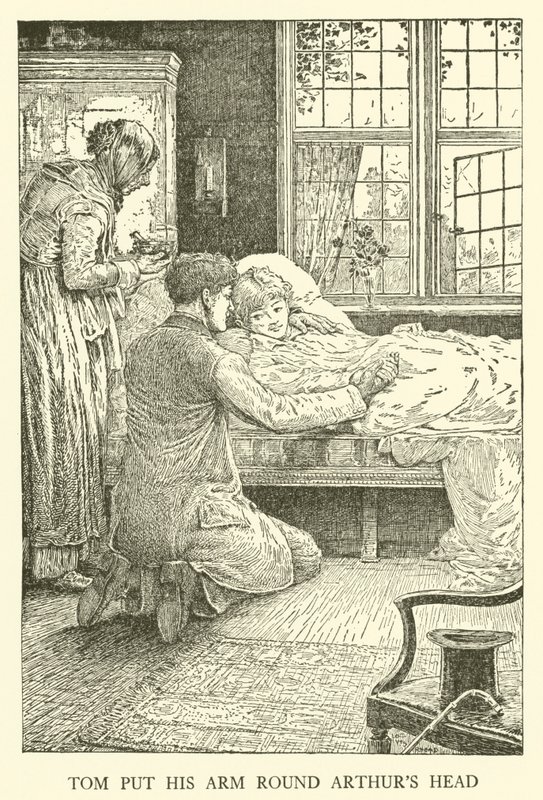Ilustrace pro Tom Brown’s School-Days (rytina) od Louis John Rhead