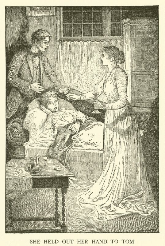 Ilustrace pro Tom Brown’s School-Days (rytina) od Louis John Rhead
