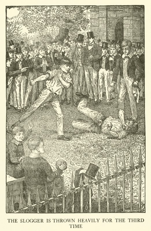Ilustrace pro Tom Brown’s School-Days (rytina) od Louis John Rhead