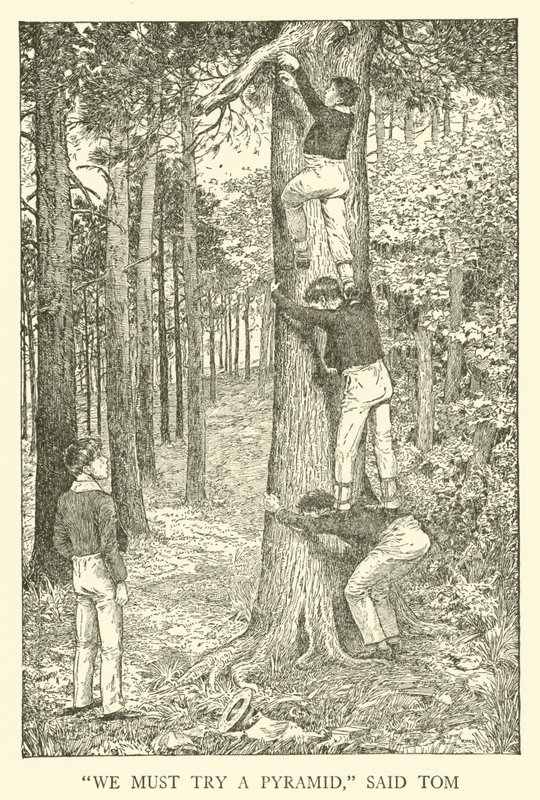 Ilustrace pro Tom Brown’s School-Days (rytina) od Louis John Rhead