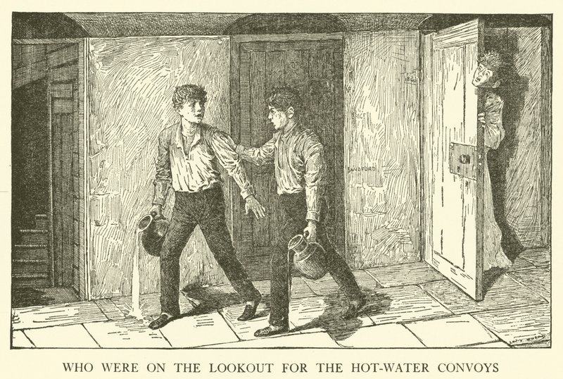 Ilustrace pro Tom Brown’s School-Days (rytina) od Louis John Rhead