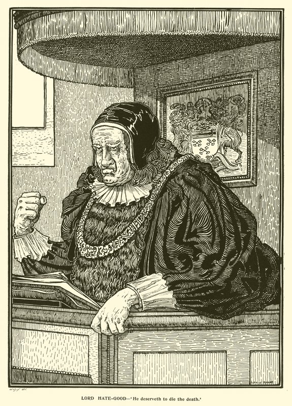 Lord Hate-Good (rytina) od Louis John Rhead