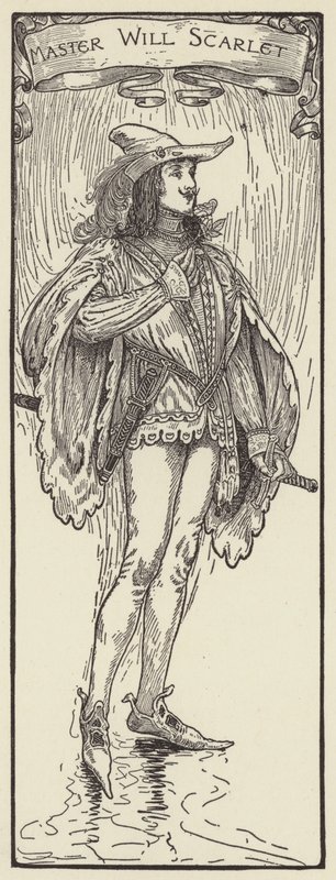 Mistr Will Scarlet od Louis John Rhead