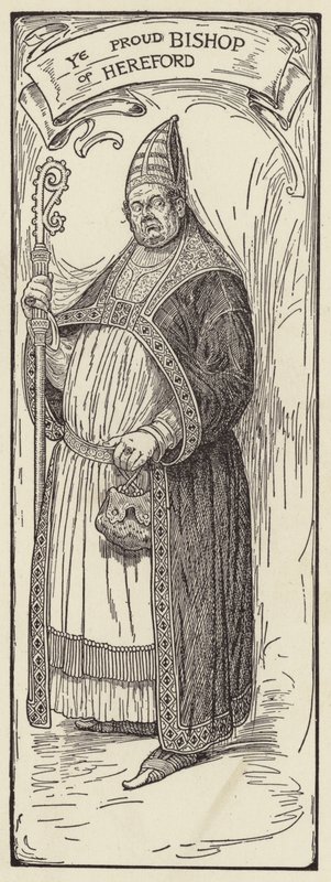 Hrdý biskup z Herefordu od Louis John Rhead