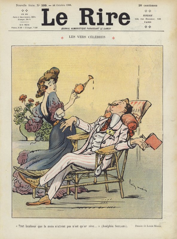 Ilustrace pro Le Rire od Louis Morin