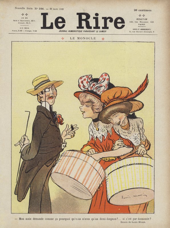 Ilustrace pro Le Rire od Louis Morin