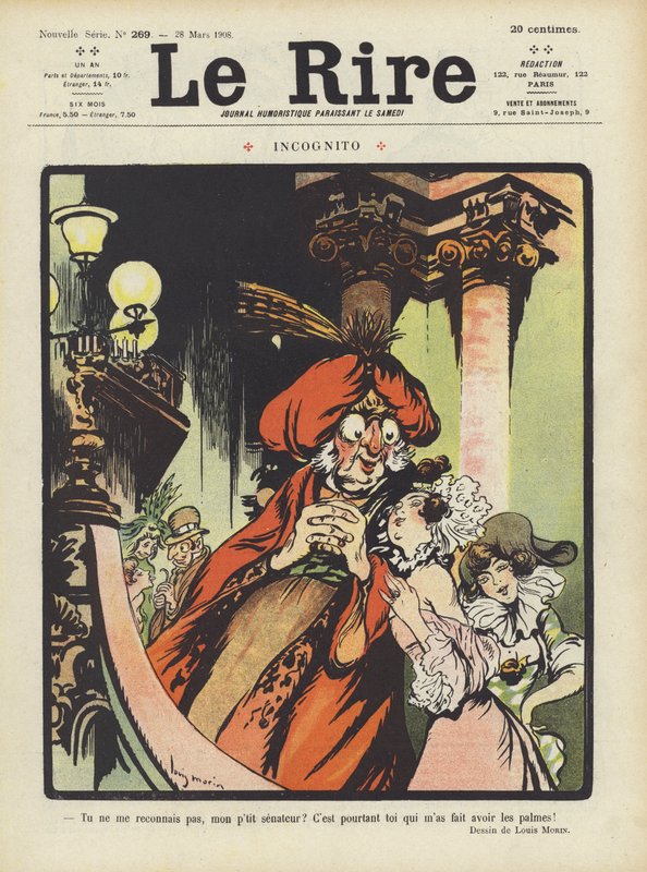 Ilustrace pro Le Rire od Louis Morin