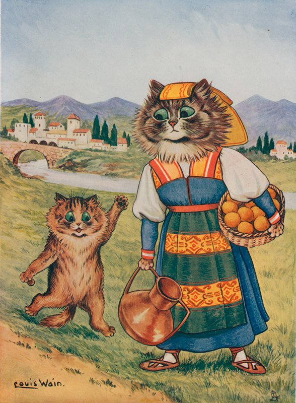 Prosím, chci pomeranč od Louis Wain
