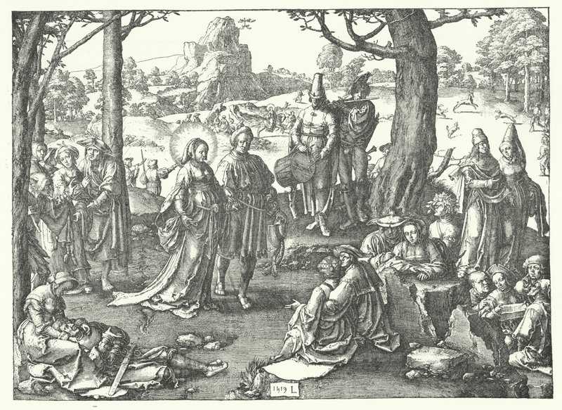 Tanec Magdalény od Lucas van Leyden