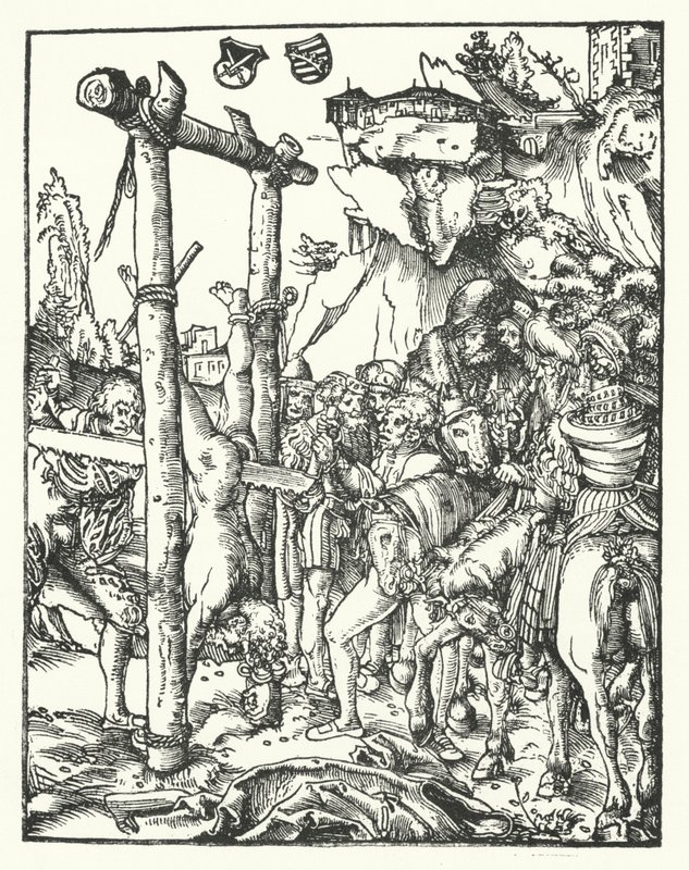 Šimona z Umučení dvanácti apoštolů od Lucas the Elder Cranach
