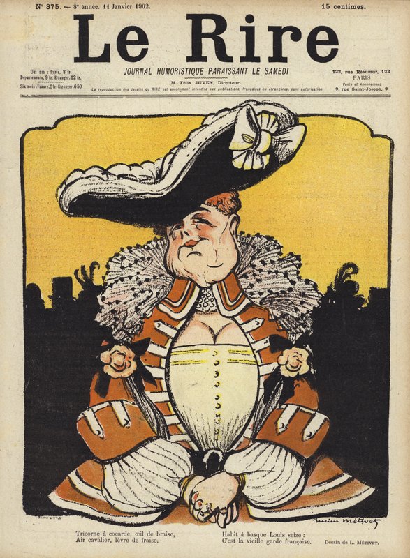 Ilustrace pro Le Rire od Lucien Metivet
