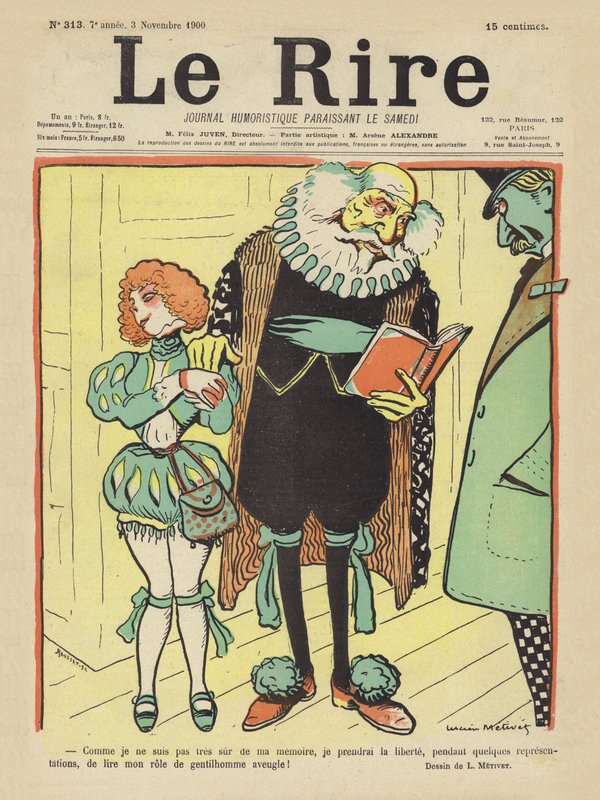Ilustrace pro Le Rire od Lucien Metivet