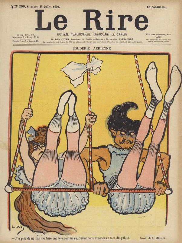 Ilustrace pro Le Rire od Lucien Metivet