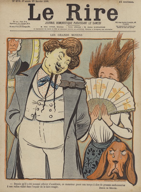 Ilustrace pro Le Rire od Lucien Metivet