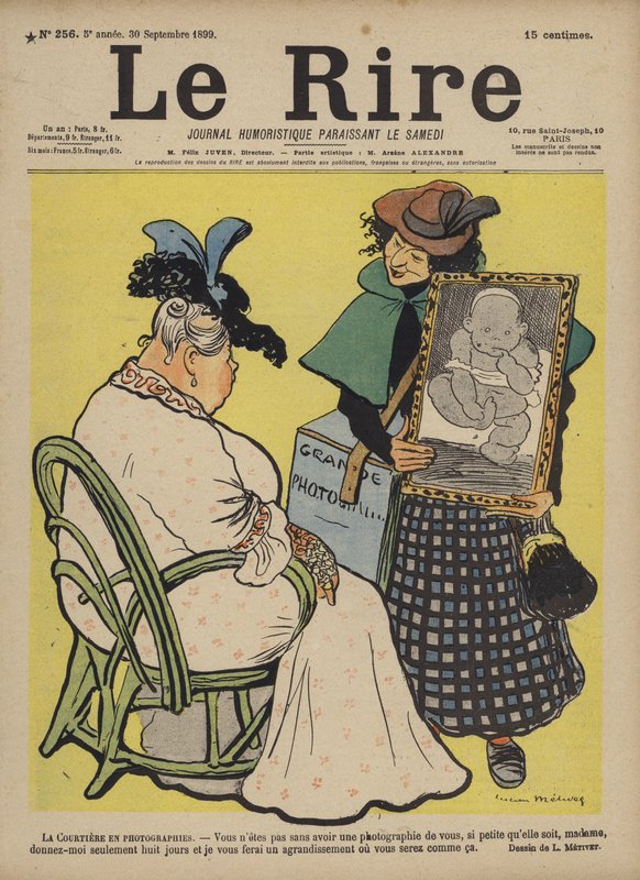 Ilustrace pro Le Rire od Lucien Metivet
