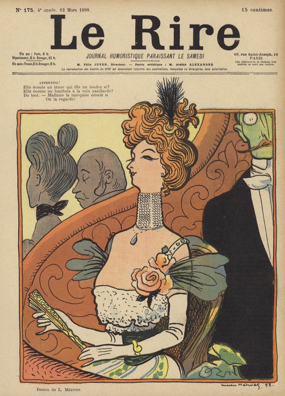 Ilustrace pro Le Rire od Lucien Metivet